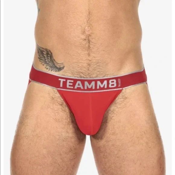 Men's TeamM8 'Naked' Jockstraps in Red, White or Black - Small, NWT - Picture 8 of 16